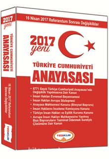2017 Yeni Türkiye Cumhuriyeti Anayasası