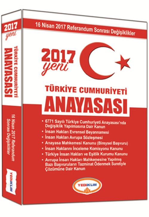 2017 Yeni Türkiye Cumhuriyeti Anayasası