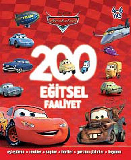 Disney Arabalar 200 Eğitsel Faaliyet