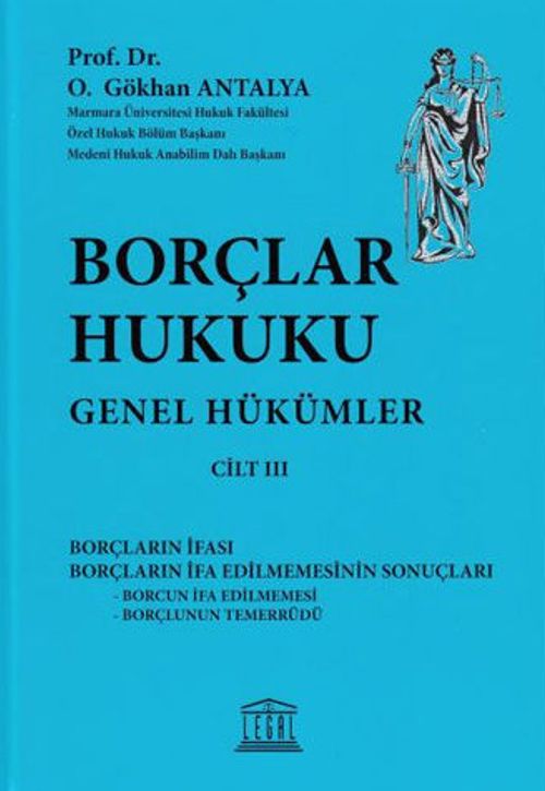 Borçlar Hukuku Genel Hükümler (Cilt 3)