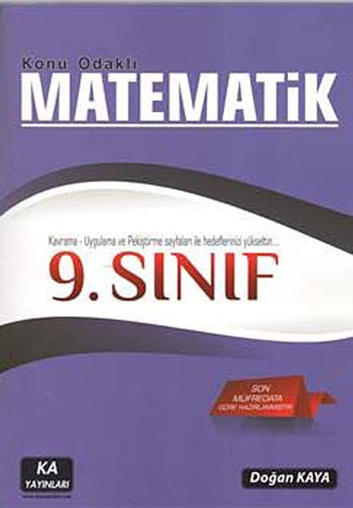 9. Sınıf Konu Odaklı Matematik