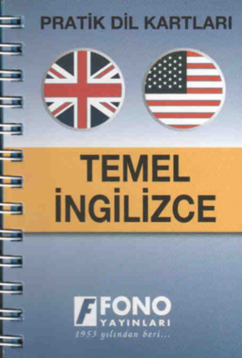 Pratik Dil Kartı Temel İngilizce Sözcükler