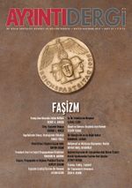 Ayrıntı İki Aylık Sosyalist Siyaset ve Kültür Dergisi Sayı:21 Mayıs-Haziran 2017