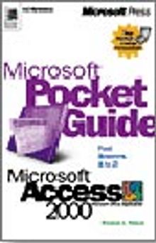 Microsoft  Pocket Guide to Microsoft Access 2000