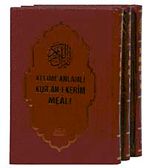Kelime Anlamlı Kur'an-ı Kerim Meali (3 Cilt)