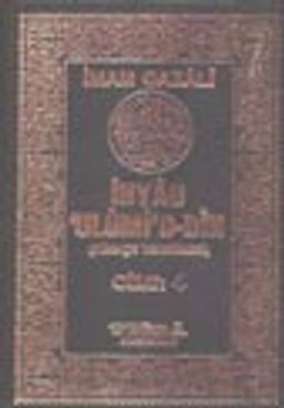 İhyau Ulumi'd-din (B.Boy) 4 Cilt 1.Hmr