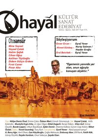 Hayal Kültür Sanat Edebiyat Dergisi Sayı:62 Temmuz Ağustos Eylül 2017