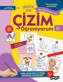 Çizim Öğreniyorum Adım Adım Kolay Çizim ve Öğrenme Teknikleri