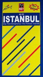 All Of Istanbul City Plan-Bosphorus-The Princes Islands (İstanbul Haritası)