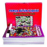 Parça Bütün İlişkisi Dikkat ve Görsel Algı Serisi (7-77 yaş)