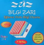 ZüZ Bilgi Zarı Eğlence Dolu Bilgi Oyunu (7-10 Yaş)