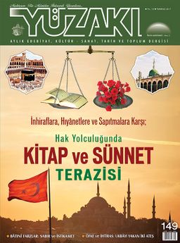 Yüzakı Aylık Edebiyat, Kültür, Sanat, Tarih ve Toplum Dergisi / Sayı:149 Temmuz 2017
