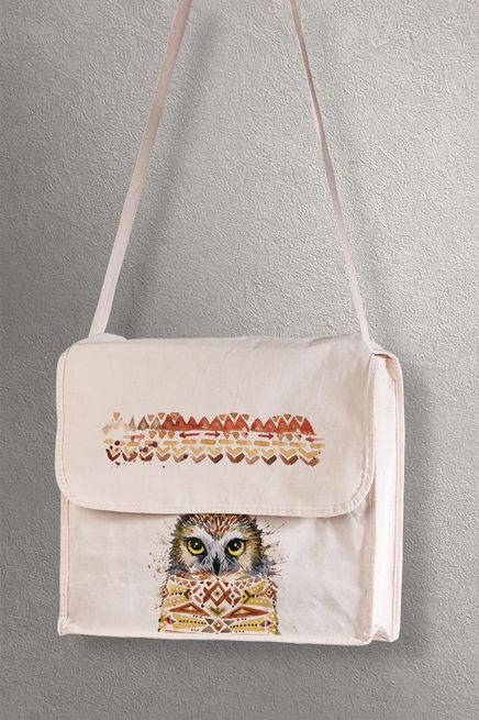 Postacı Bez Çanta - Baykuş