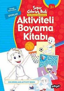 Aktiviteli Boyama Kitabı / Sporlar - Kolektif