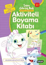 Aktiviteli Boyama Kitabı / Deniz Hayvanları