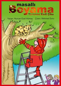 Masallı Boyama Yaramaz Kedi Çiko 