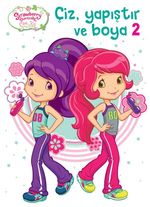 Çilek Kız - Çiz Yapıştır Boya 2