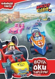 Mickey ve Çılgın Yarışmacılar Boya Oku Yapıştır - Kolektif