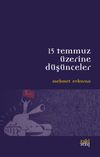 15 Temmuz &Uuml;zerine D&uuml;ş&uuml;nceler