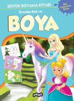 Büyük Boyama Kitabı 2 & Örneğe Bak ve Boya