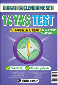 14 Yaş Test Görsel Algı Seti / 14 Yaş Test Kitapçığı