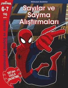 Marvel Spider-Man Sayılar ve Sayma Alıştırmaları (6- 7 Yaş)