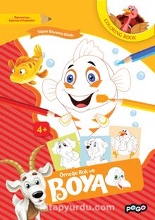 Süper Boyama Kitabı 2 / Örneğe Bak ve Boya - Kolektif
