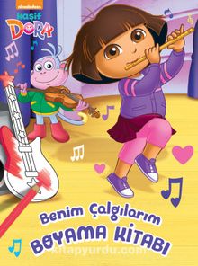 Kaşif Dora Benim Çalgılarım Boyama Kitabı - Kolektif