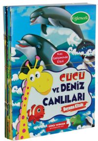 Cucu Boyama Kitapları (10 Kitap Set)