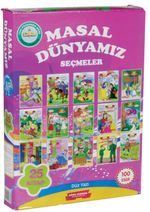 100 Temel Eserden Seçme Masal Dünyamız (25 Kitap)