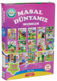 100 Temel Eserden Seçme Masal Dünyamız (25 Kitap)
