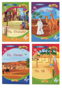 Dinimi Öğreniyorum Serisi Dört Halife (4 Kitap Büyük Boy)