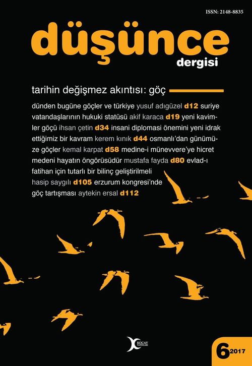 Düşünce Dergisi Sayı:6 2017