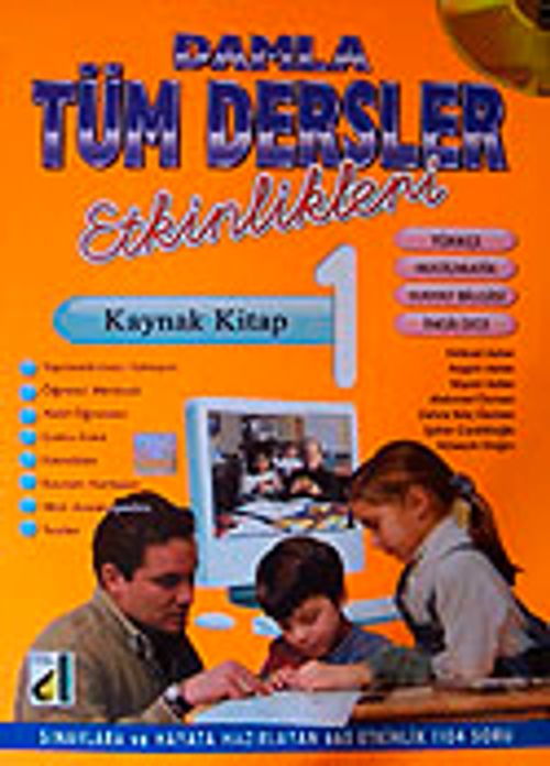Tüm Dersler Etkinlikleri Kaynak Kitap-1 / Etkinlik Materyal Kitabı+Yaprak Testler+Cd İlaveli