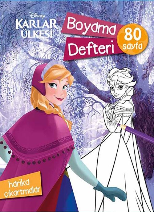 Karlar Ülkesi Boyama Defteri
