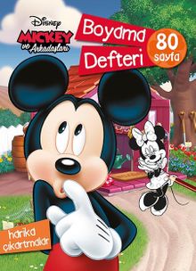 Mıckey ve Arkadaşları Boyama Defteri