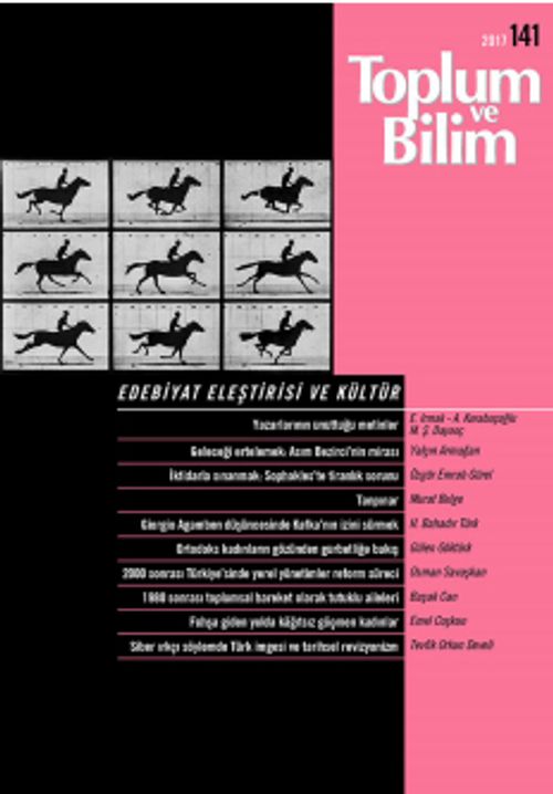 Toplum ve Bilim Sayı: 141