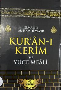 Kuran-ı Kerim ve Yüce Meali (Hafız Boy)