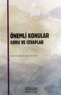 Önemli Konular Soru ve Cevaplar