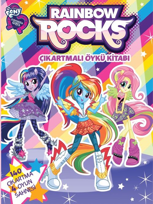 My Little Pony Rainbow Rocks Çıkartmalı Öykü Kitabı