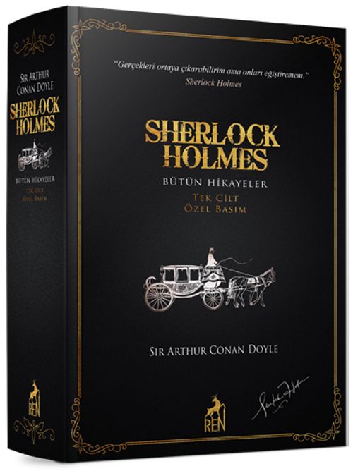 Sherlock Holmes Bütün Hikayeler (Tek Cilt Özel Basım)
