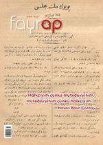 Fayrap Edebiyat Dergisi Ağustos 2017 Sayı:99