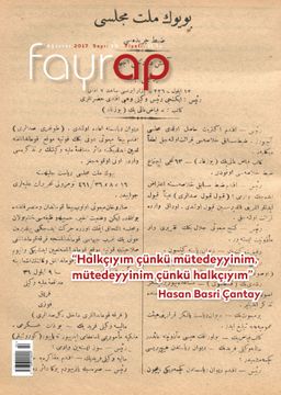 Fayrap Edebiyat Dergisi Ağustos 2017 Sayı:99