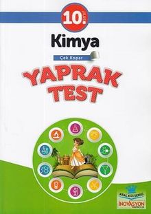 10. Sınıf Kimya Yaprak Test