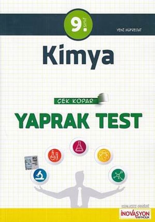 9. Sınıf Kimya Çek Kopar Yaprak Test