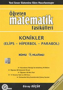 Öğreten Matematik Fasikülleri & Konikler (Elips-Hiperbol-Parabol) / Konu Anlatımlı