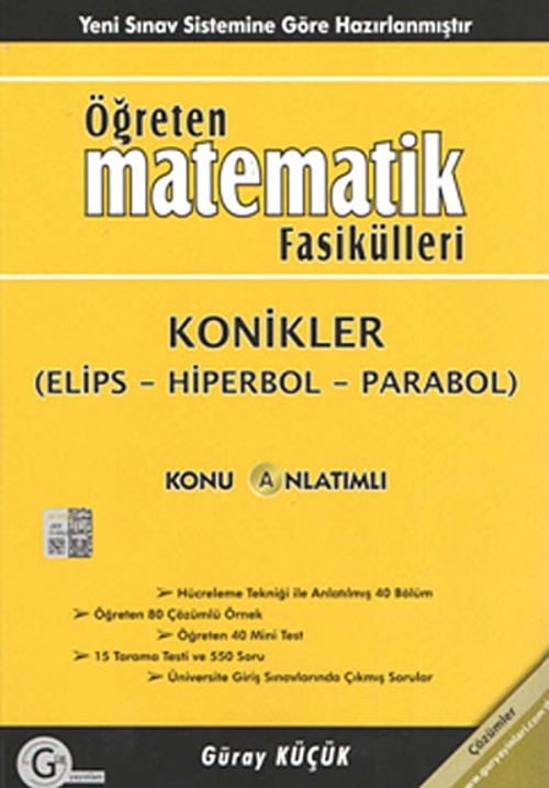 Öğreten Matematik Fasikülleri & Konikler (Elips-Hiperbol-Parabol) / Konu Anlatımlı