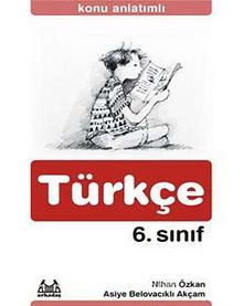 6. Sınıf Türkçe Konu Anlatımlı Yardımcı Ders Kitabı