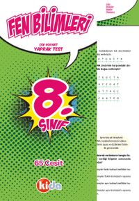 8. Sınıf Fen Bilimleri Çek Kopart Yaprak Test