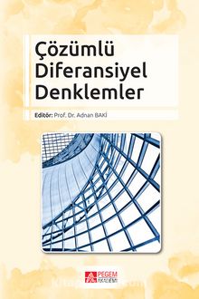 Çözümlü Diferansiyel Denklemler - Adnan Baki